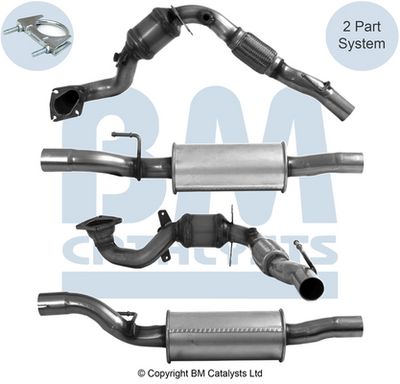 Catalytic Converter BM Catalysts BM92093H