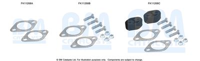 Mounting Kit, soot/particulate filter BM Catalysts FK11268