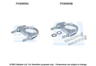 Mounting Kit, catalytic converter BM Catalysts FK90859