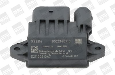 Control Unit, glow time BorgWarner (BERU) GSE116