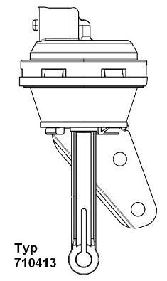 BorgWarner (Wahler) 710413 Vacuum Control Valve, exhaust gas recirculation