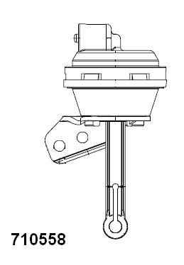 BorgWarner (Wahler) 710558 Vacuum Control Valve, exhaust gas recirculation