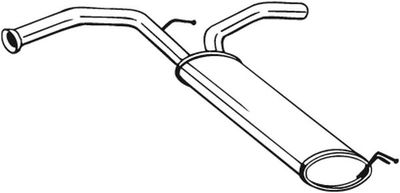 Rear Muffler BOSAL 135-723