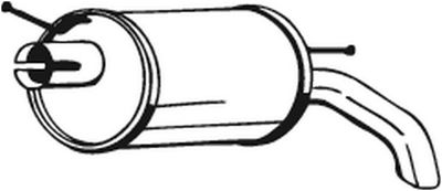 Rear Muffler BOSAL 154-511