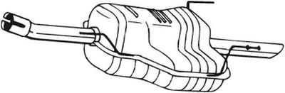 Rear Muffler BOSAL 185-437