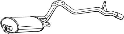 Rear Muffler BOSAL 283-605