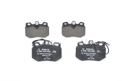 Brake Pad Set, disc brake BOSCH 0 986 490 800