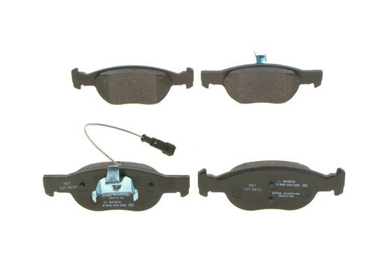 BOSCH 0 986 424 246 Brake Pad Set, disc brake