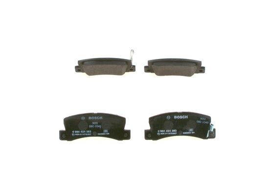 BOSCH 0 986 424 383 Brake Pad Set, disc brake