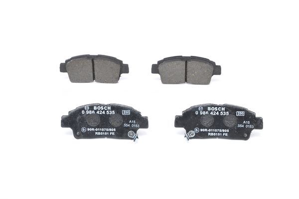 BOSCH 0 986 424 535 Brake Pad Set, disc brake