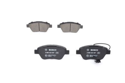 Brake Pad Set, disc brake BOSCH 0 986 424 597