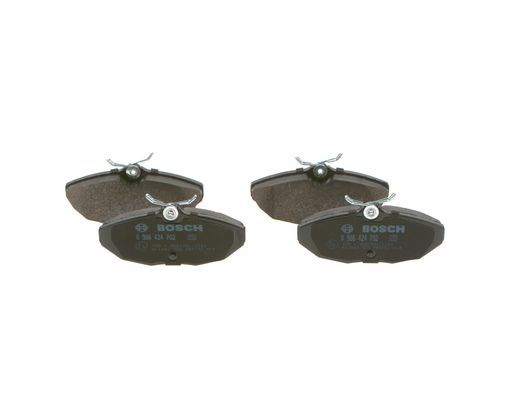 BOSCH 0 986 424 702 Brake Pad Set, disc brake