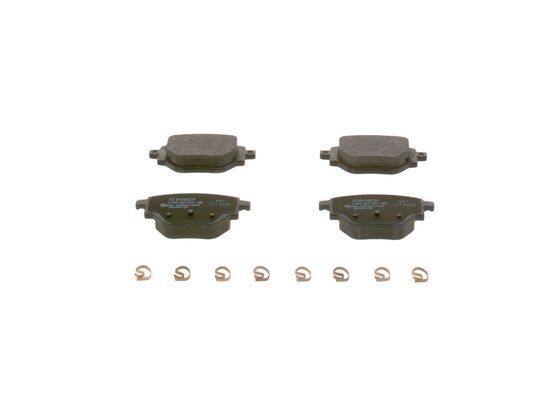 BOSCH 0 986 424 988 Brake Pad Set, disc brake