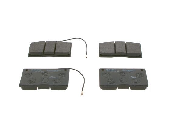 BOSCH 0 986 460 932 Brake Pad Set, disc brake