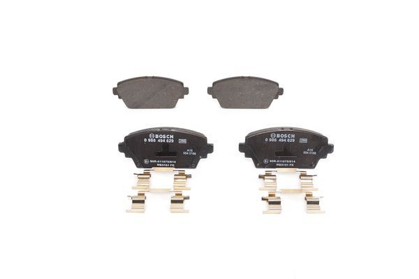 BOSCH 0 986 494 629 Brake Pad Set, disc brake