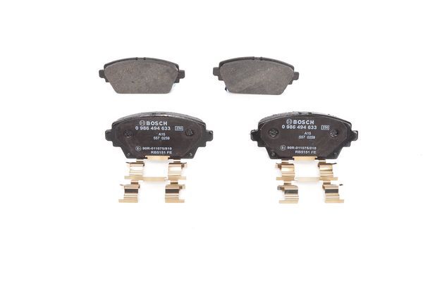 BOSCH 0 986 494 633 Brake Pad Set, disc brake