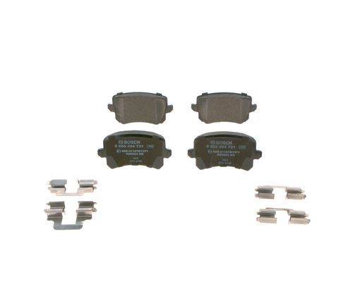 BOSCH 0 986 494 731 Brake Pad Set, disc brake