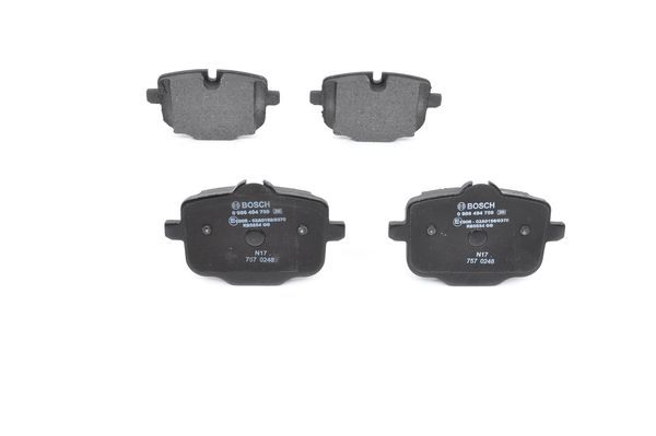 BOSCH 0 986 494 759 Brake Pad Set, disc brake