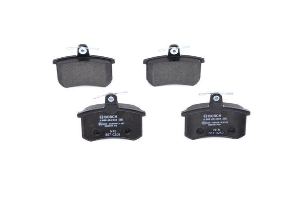 BOSCH 0 986 494 846 Brake Pad Set, disc brake