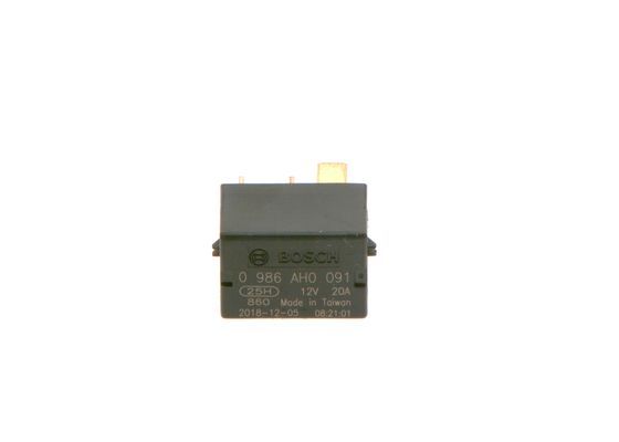 BOSCH 0 986 AH0 091 Relay, klaxon/horn