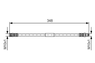 Brake Hose BOSCH 1 987 476 080