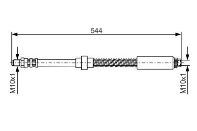 Brake Hose BOSCH 1 987 476 559