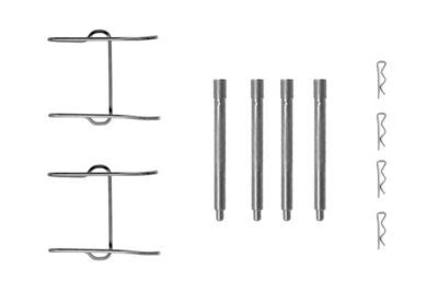 Accessory Kit, disc brake pad BOSCH 1 987 474 223