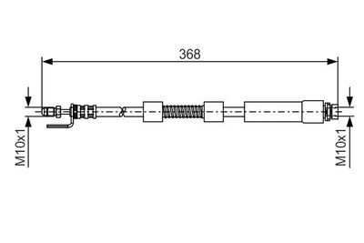 Brake Hose BOSCH 1 987 476 059