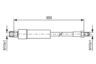 Brake Hose BOSCH 1 987 476 074