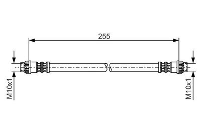 Brake Hose BOSCH 1 987 476 178