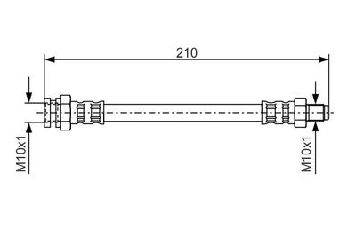 Brake Hose BOSCH 1 987 476 502