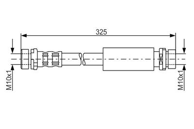 Brake Hose BOSCH 1 987 476 994