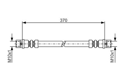 Brake Hose BOSCH 1 987 481 003