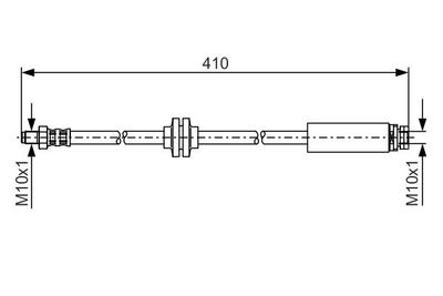 Brake Hose BOSCH 1 987 481 022