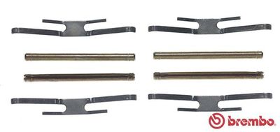 Accessory Kit, disc brake pad BREMBO A 02 293