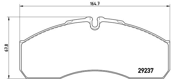 BREMBO P 50 083 Brake Pad Set, disc brake