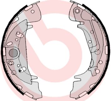 BREMBO S 11 504 Brake Shoe Set