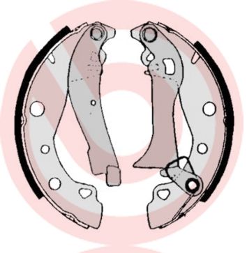 Brake Shoe Set BREMBO S 23 506