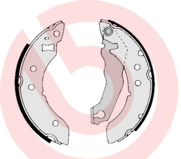 BREMBO S 24 536 Brake Shoe Set