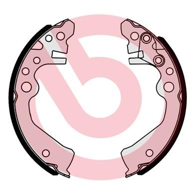 BREMBO S 56 549 Brake Shoe Set