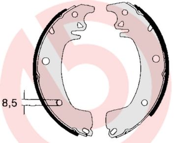 BREMBO S 68 514 Brake Shoe Set