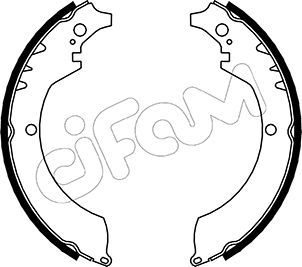 CIFAM 153-033 Brake Shoe Set