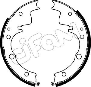 Brake Shoe Set CIFAM 153-064