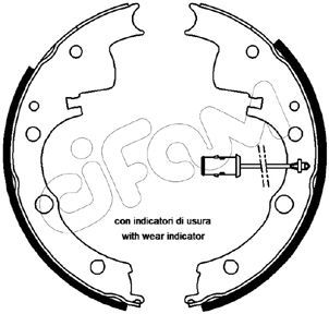 Brake Shoe Set CIFAM 153-065