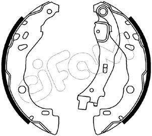 CIFAM 153-085 Brake Shoe Set