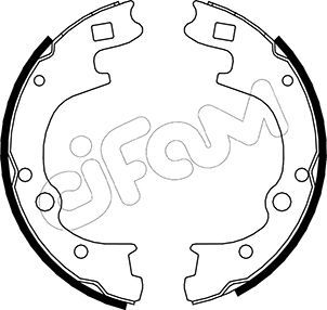 Brake Shoe Set CIFAM 153-174