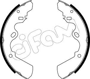 CIFAM 153-190 Brake Shoe Set