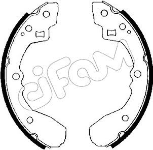 CIFAM 153-201 Brake Shoe Set