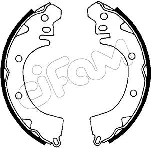 Brake Shoe Set CIFAM 153-252