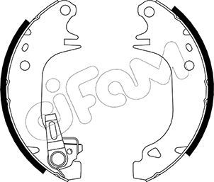 Brake Shoe Set CIFAM 153-343Y